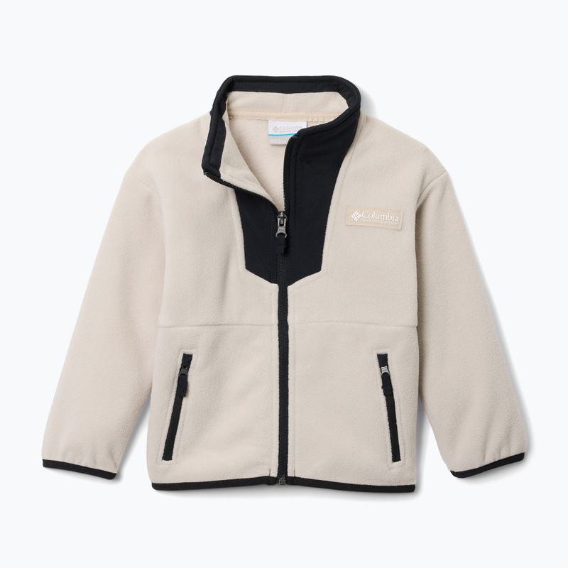 Vaikiškas flisinis džemperis Columbia Sequoia Grove Full Zip Fleece dark stone/black