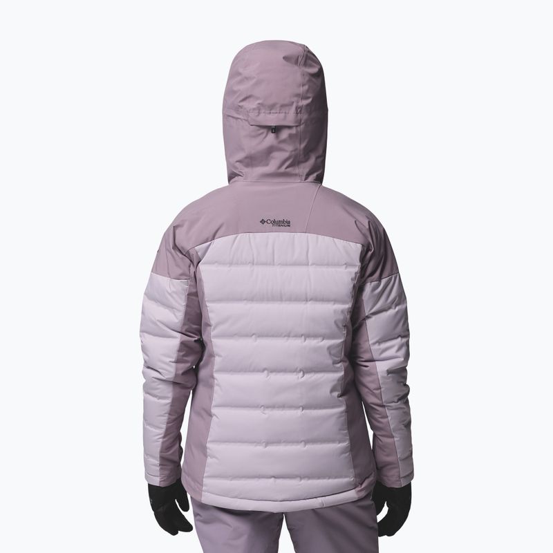Moteriška slidinėjimo striukė Columbia Glacier Ridge Down shale purple/lavender pearl 3
