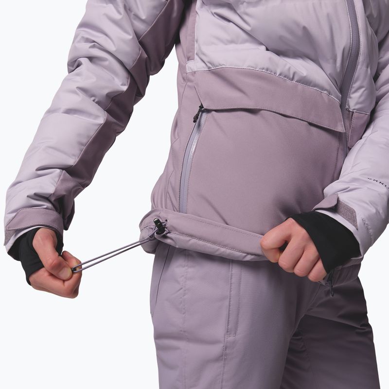 Moteriška slidinėjimo striukė Columbia Glacier Ridge Down shale purple/lavender pearl 10