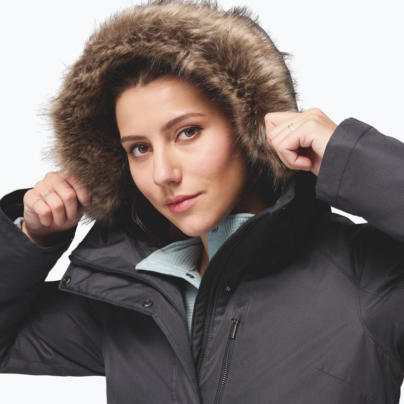 Moteriškas pašiltintas paltas Columbia Suttle Mountain Long Insulated black 7
