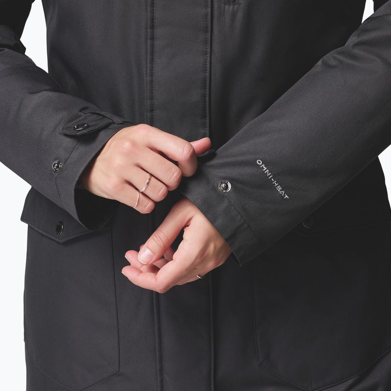 Moteriškas pašiltintas paltas Columbia Suttle Mountain Long Insulated black 10