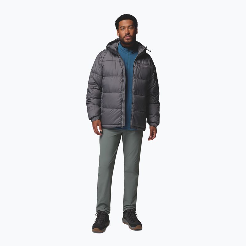 Vyriška pašiltinta striukė Columbia Pike Lake II Hooded city grey 2