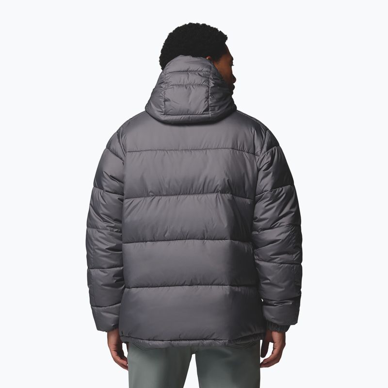 Vyriška pašiltinta striukė Columbia Pike Lake II Hooded city grey 3