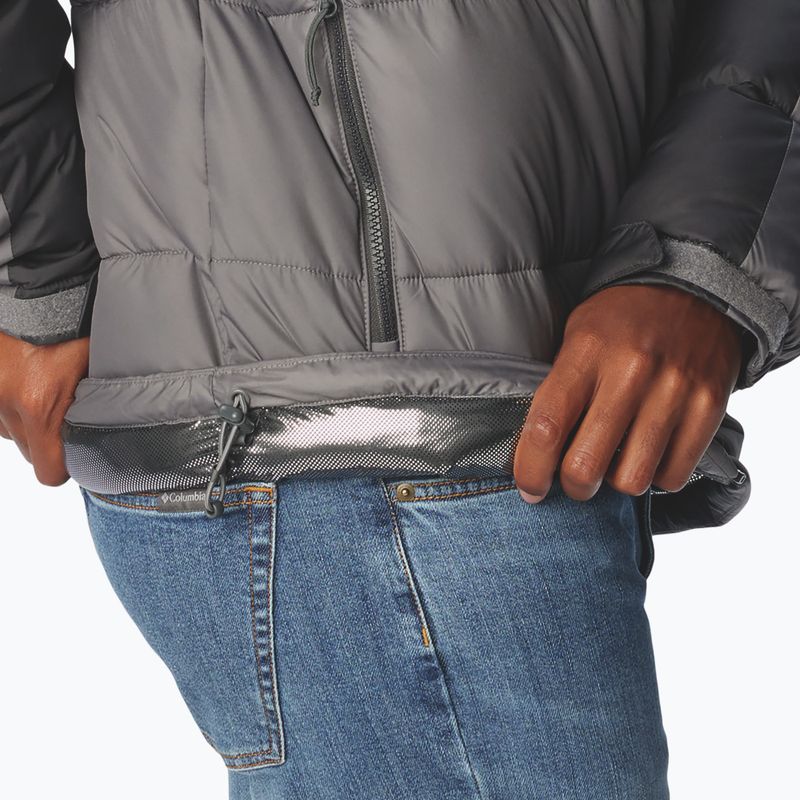 Vyriška pašiltinta striukė Columbia Pike Lake II Hooded city grey 7