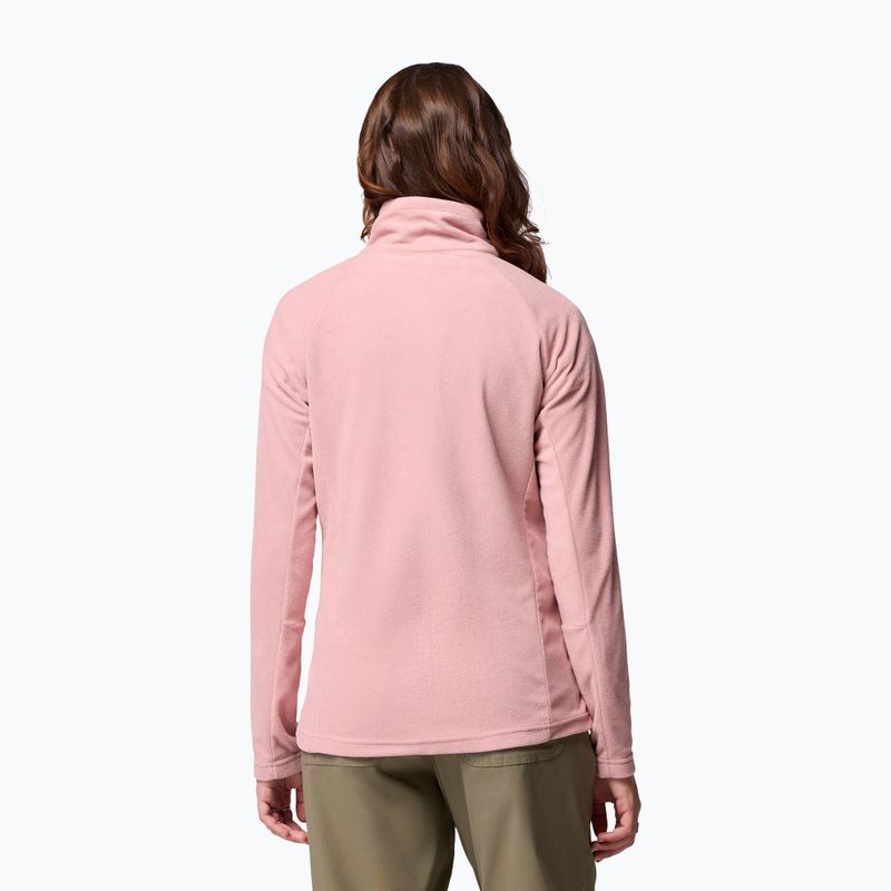 Moteriška flisinė striukė Columbia Glacial IV 1/2 Zip eraser pink 3
