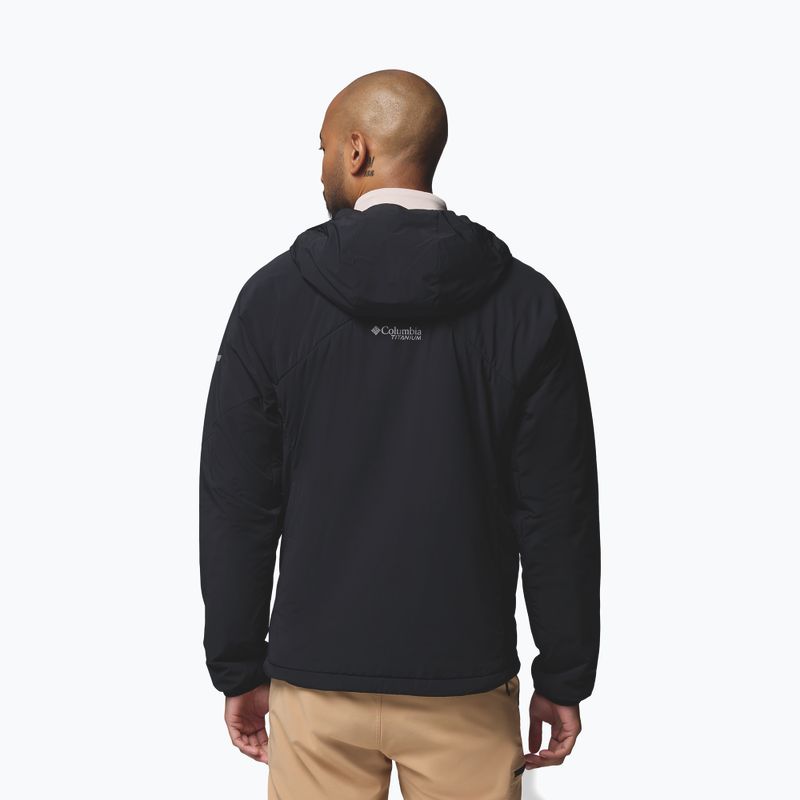 Vyriška pašiltinta striukė Columbia Silver Leaf Lite Hooded black 3