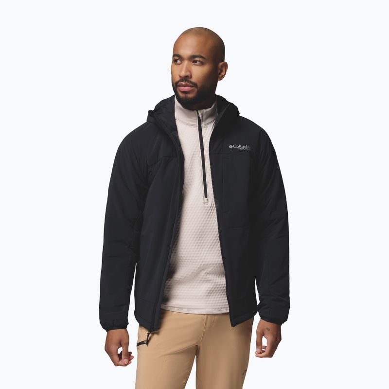 Vyriška pašiltinta striukė Columbia Silver Leaf Lite Hooded black 5