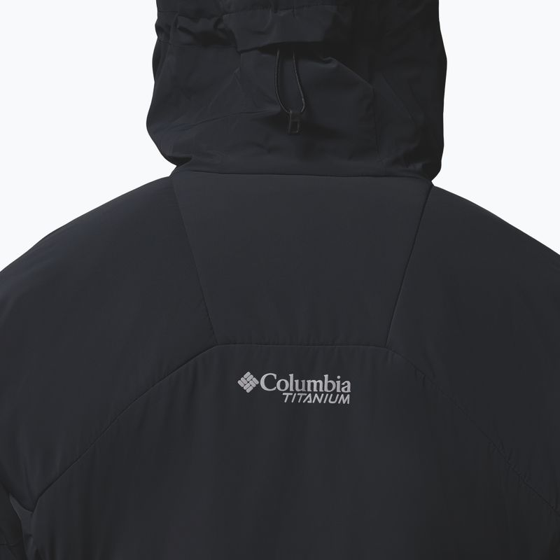 Vyriška pašiltinta striukė Columbia Silver Leaf Lite Hooded black 8