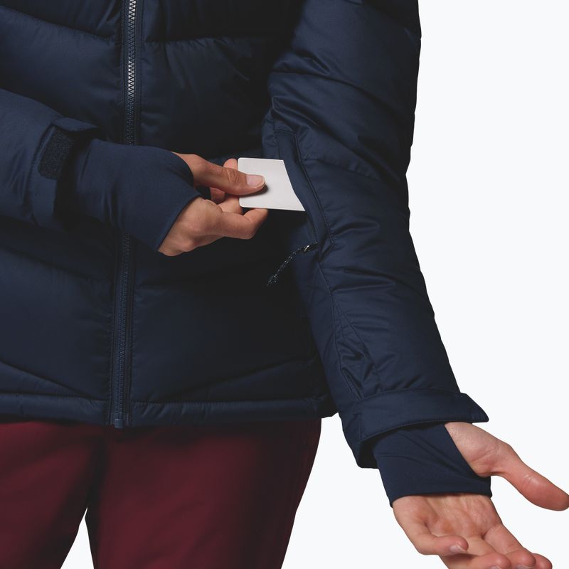 Moteriška slidinėjimo striukė Columbia Abbott Peak II Ins collegiate navy/rich wine/eraser pink 6