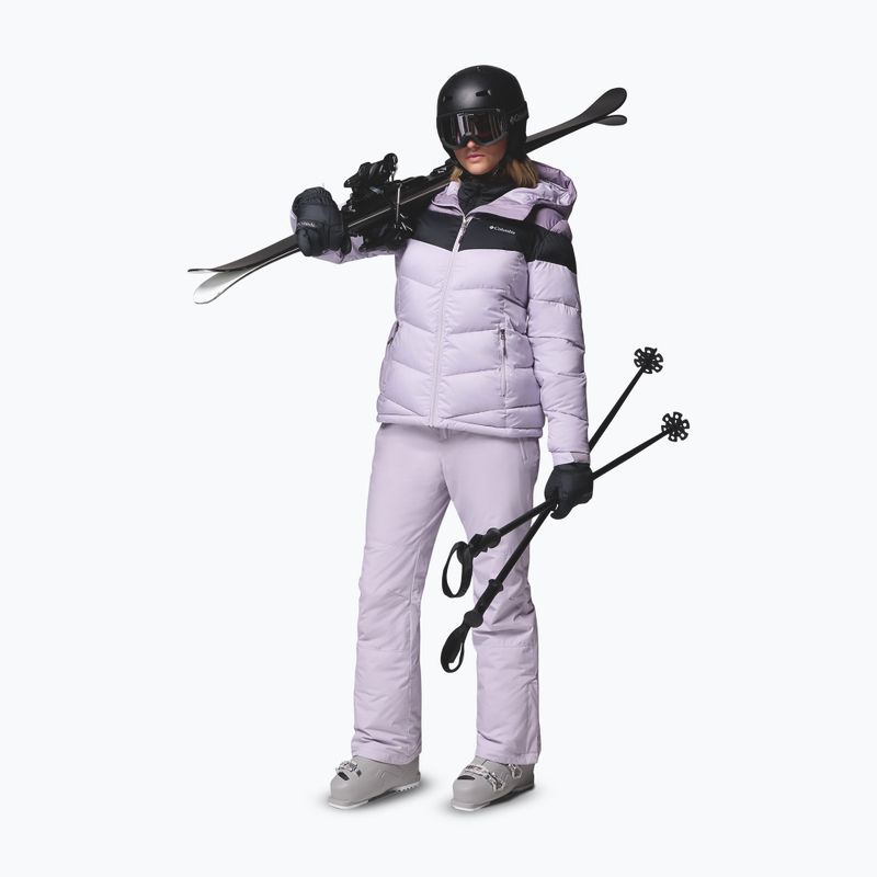 Moteriška slidinėjimo striukė Columbia Abbott Peak II Ins lavender pearl/shale purple/black 2