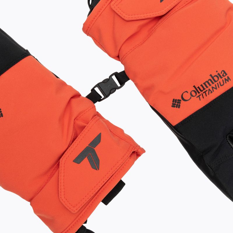 Vyriškos žygio pirštinės Columbia PowBound zing/black 4