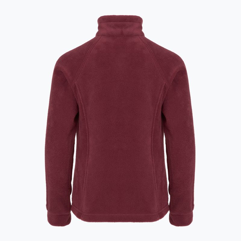Vaikiškas flisinis džemperis Columbia Benton Springs Fleece rich wine 2
