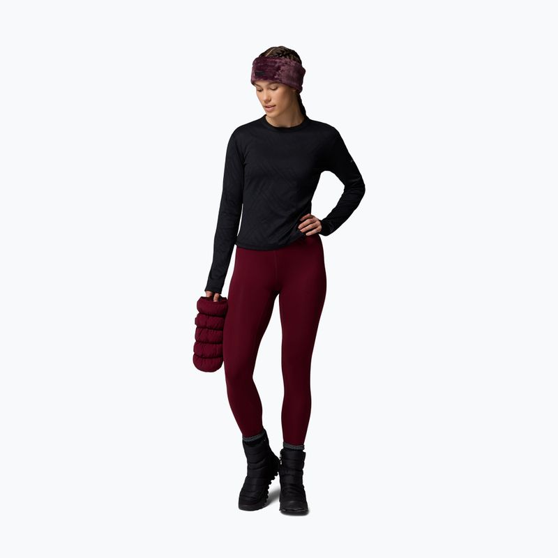 Moteriški žygio marškinėliai ilgomis rankovėmis Columbia Granite Point Crew black 2