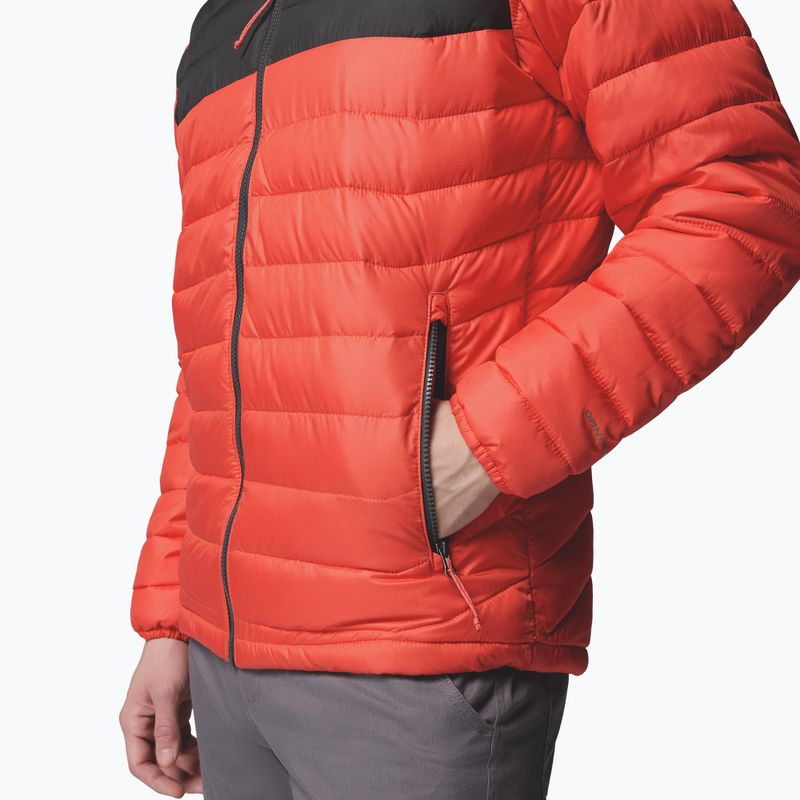 Vyriška striukė Columbia Powder Lite II Hooded zing/shark 7