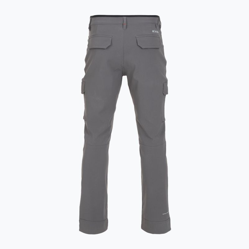 Vyriškos žygio kelnės Columbia Tech Trail Utility Winter city grey 12