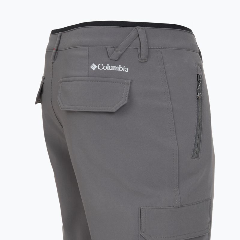 Vyriškos žygio kelnės Columbia Tech Trail Utility Winter city grey 14