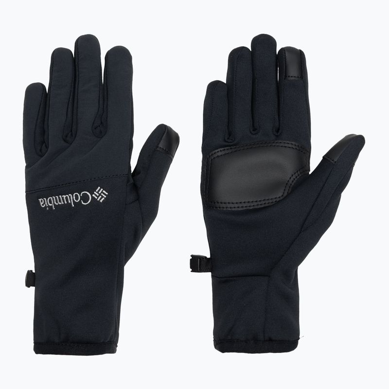 Moteriškos žygio pirštinės Columbia Arctict Peak black