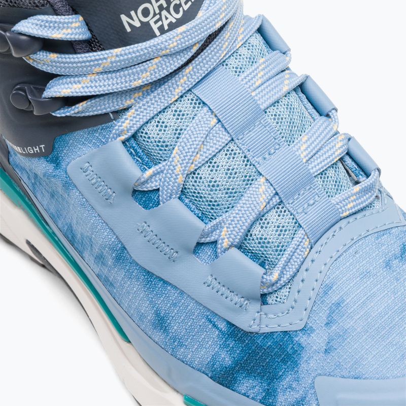 Moteriški trekingo batai The North Face Vectiv Exploris Mid Futurelight blue NF0A4T2V6411 7