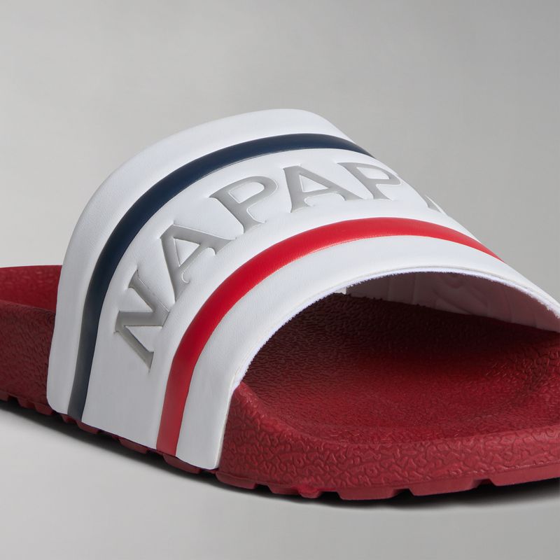 Vyriškos šlepetės Napapijri NP0A4GTVCV red/white/navy 8