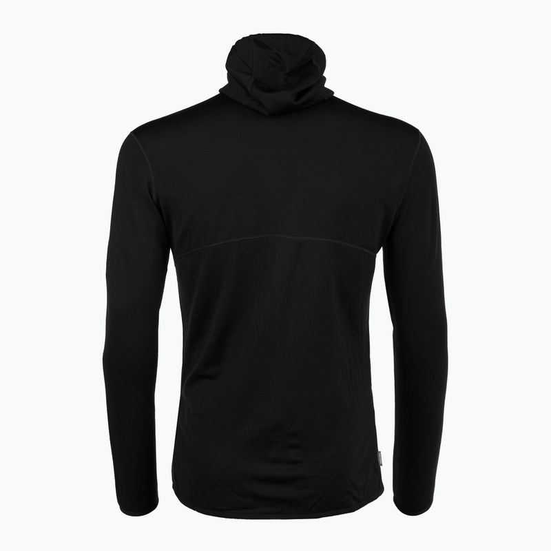 Vyriška slidinėjimo striukė Icebreaker Merino 560 Realfleece Elemental II juoda 2