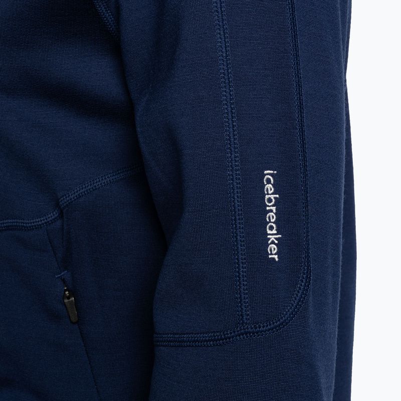 Icebreaker moteriška slidinėjimo striukė Merino 560 Realfleece Elemental II royal navy 3