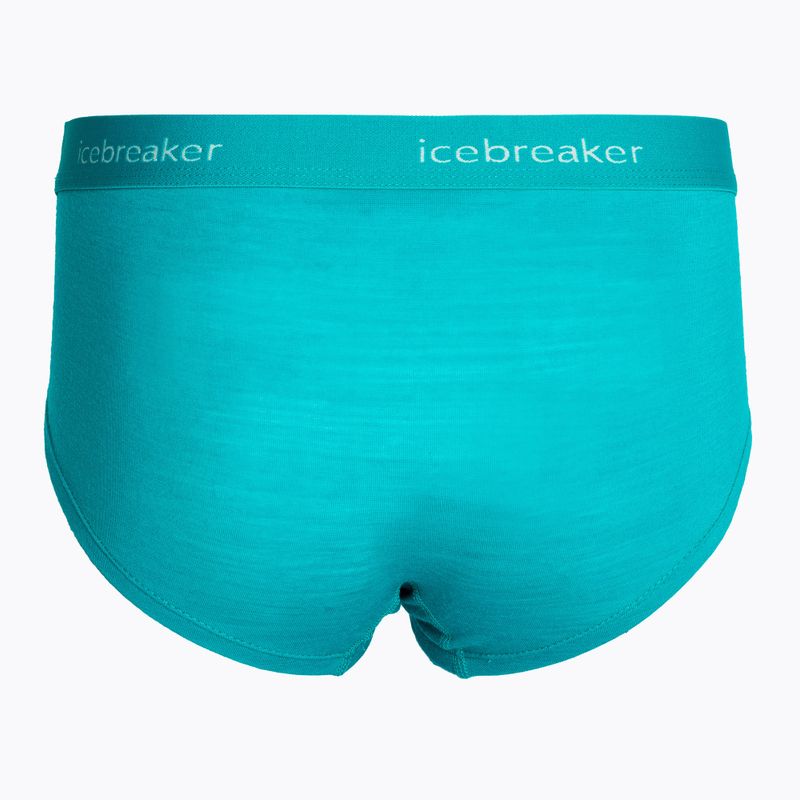 "Icebreaker" moteriški termo šortai Sprite hot flux green 2