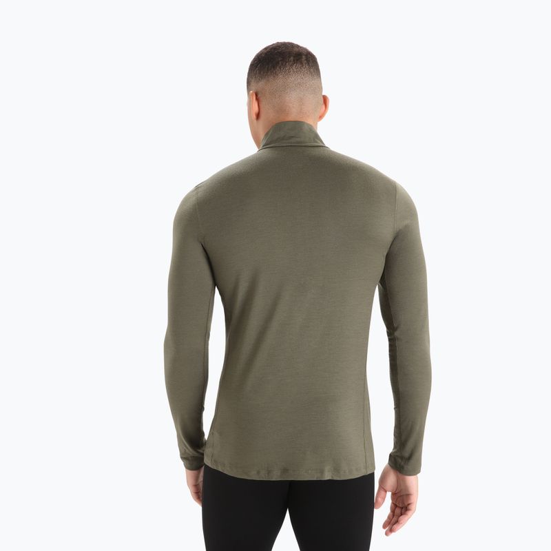 Vyriškas termoaktyvus džemperis icebreaker Merino 200 Oasis Half Zip loden 3