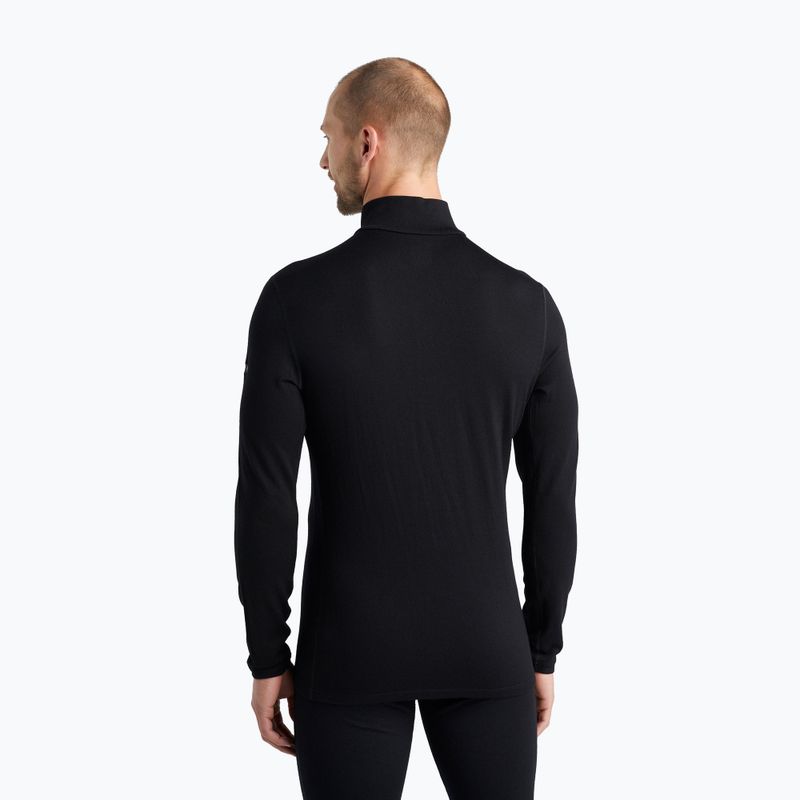 Vyriškas termoaktyvus džemperis icebreaker 260 Tech LS Half Zip black 3