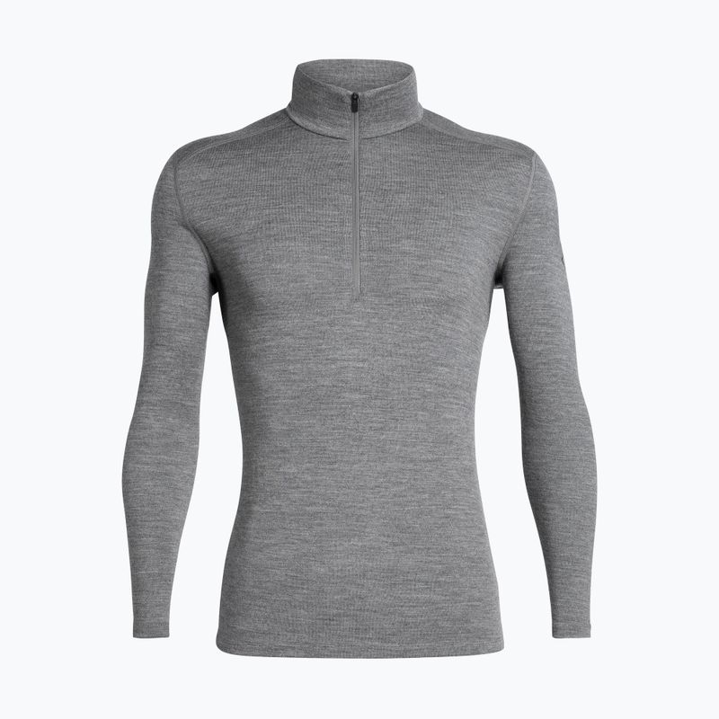 Vyriškas termoaktyvus džemperis icebreaker 260 Tech LS Half Zip gritstone heather 7