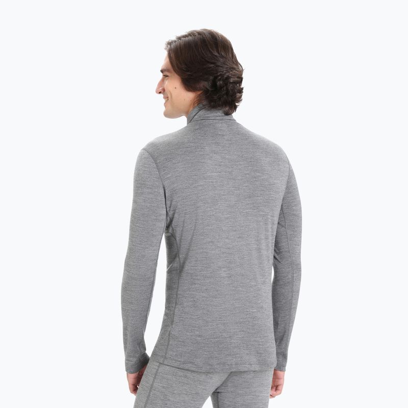 Vyriškas termoaktyvus džemperis icebreaker Merino 200 Oasis Half Zip gritstone heather 3