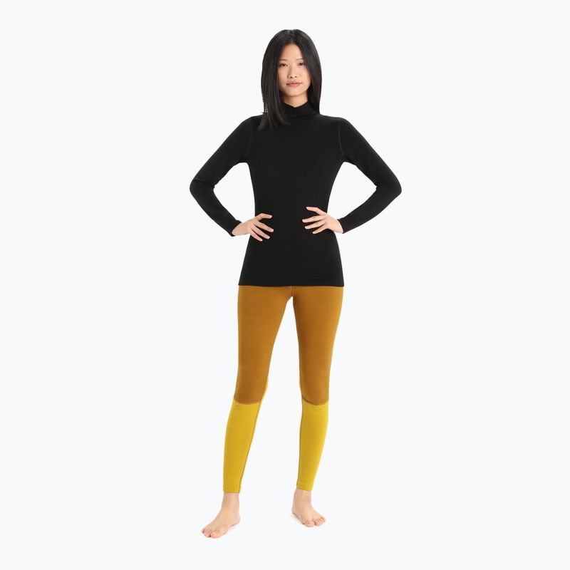 Termoaktyvus moteriškas džemperis icebreaker 260 Tech Turtleneck black 2