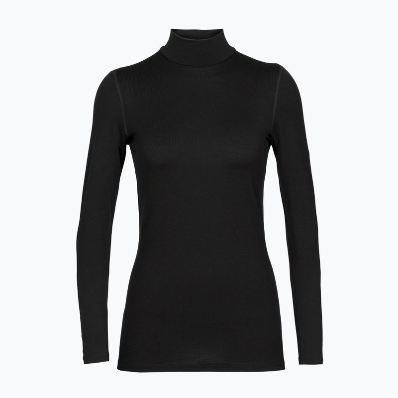 Termoaktyvus moteriškas džemperis icebreaker 260 Tech Turtleneck black 6