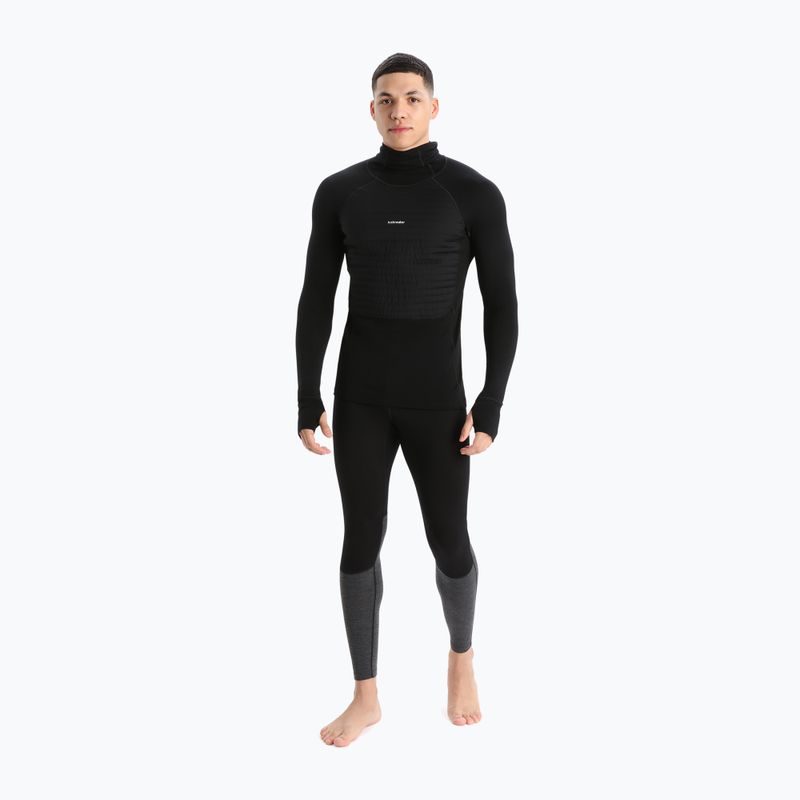 Vyriška Icebreaker ZoneKnit Insulated trekking striukė juoda 3