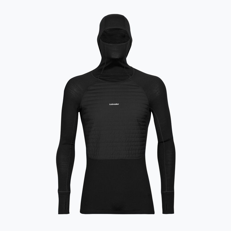 Vyriška Icebreaker ZoneKnit Insulated trekking striukė juoda 7