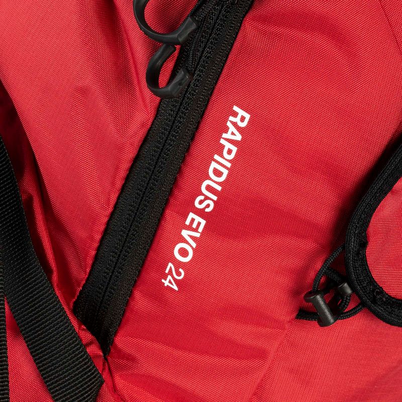 The North Face Rapidus Evo 24 parašiutininkų kuprinė raudona NF0A81D764M1 7