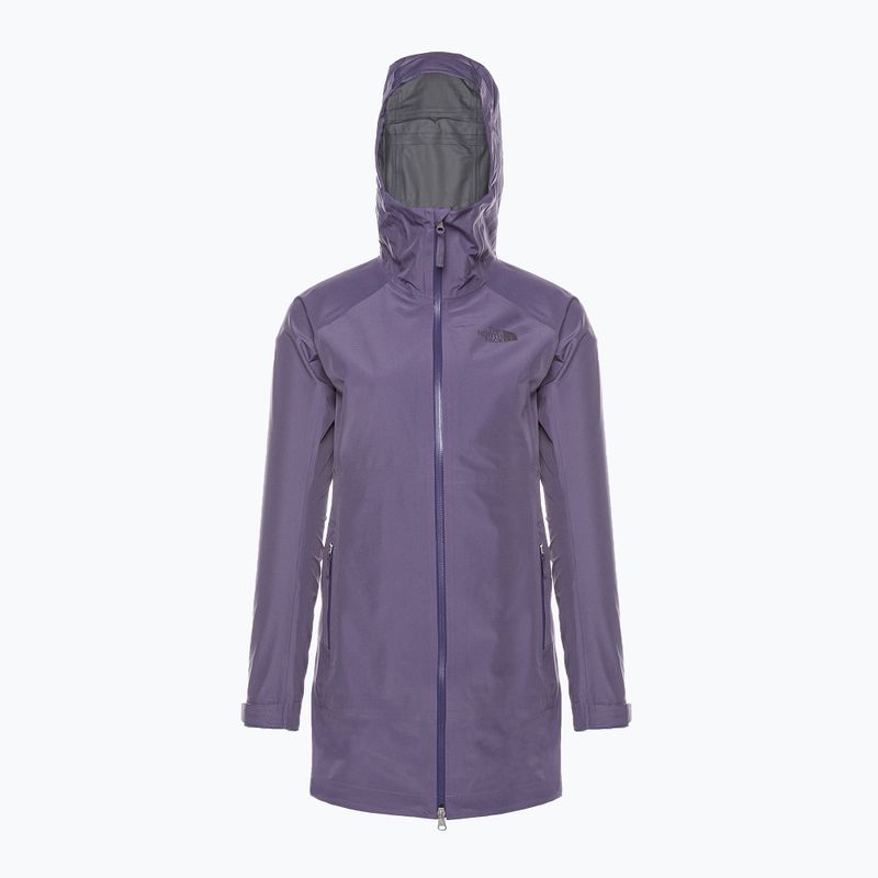 Moteriškos striukės nuo lietaus The North Face Dryzzle Futurelight Parka purple NF0A7QADN141