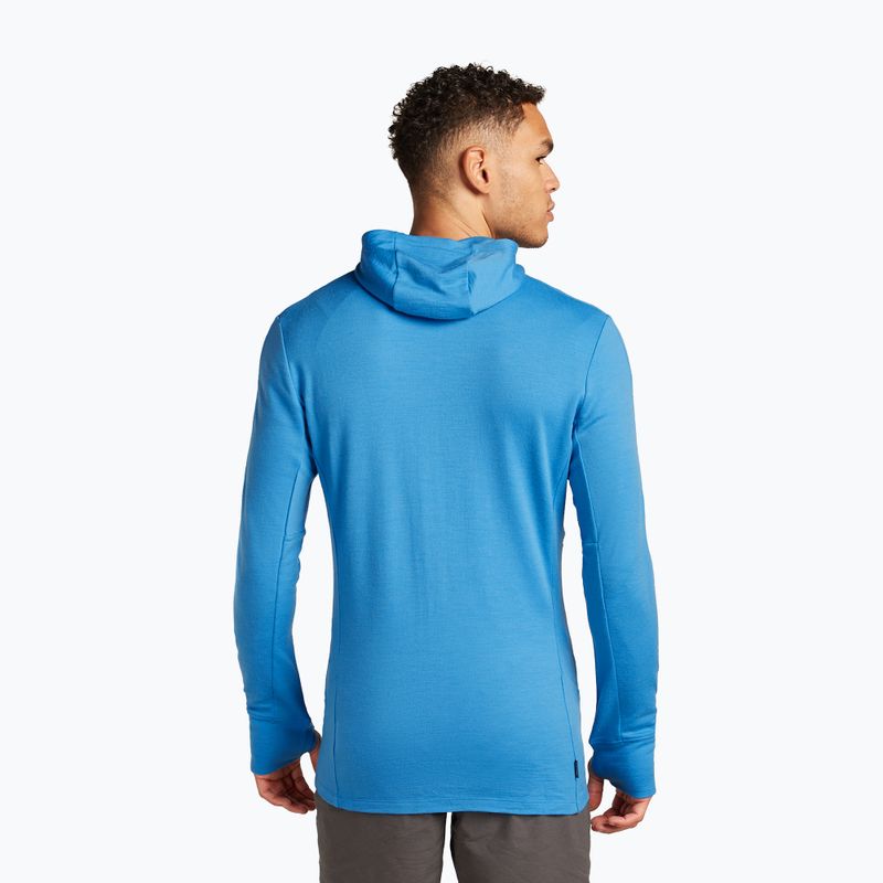 Vyriškas žygio džemperis icebreaker Merino 260 Quantum IV Zip Hoodie arctic 3