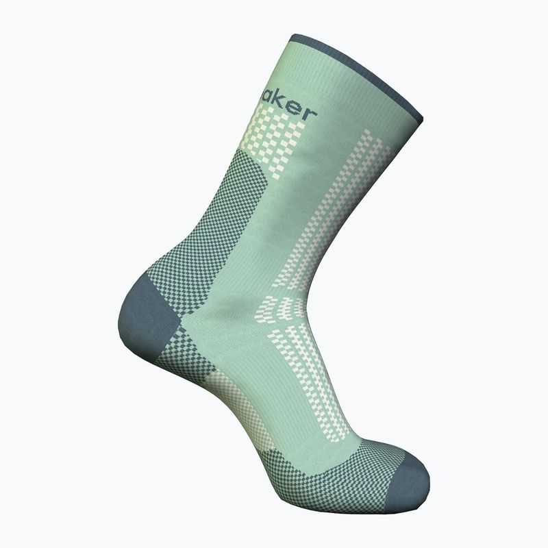 Vyriškos žygio kojinės icebreaker Merino Hike+ Ultralight Crew mint/blue ash 2