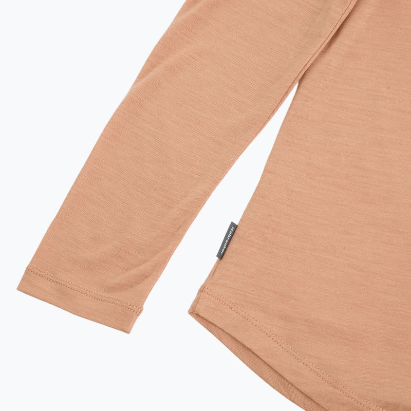 Moteriški žygio marškinėliai ilgomis rankovėmis icebreaker Merino 125 Cool-Lite Sphere III LS Tee desert sand 4