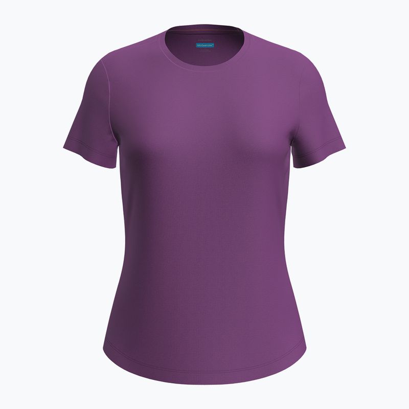 Moteriški žygio marškinėliai icebreaker Merino 125 Cool-Lite Sphere III SS Tee passion