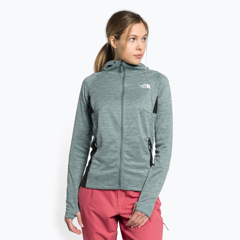 Moteriški džemperiai The North Face AO Midlayer Full Zip pilka NF0A5IFI6Q01