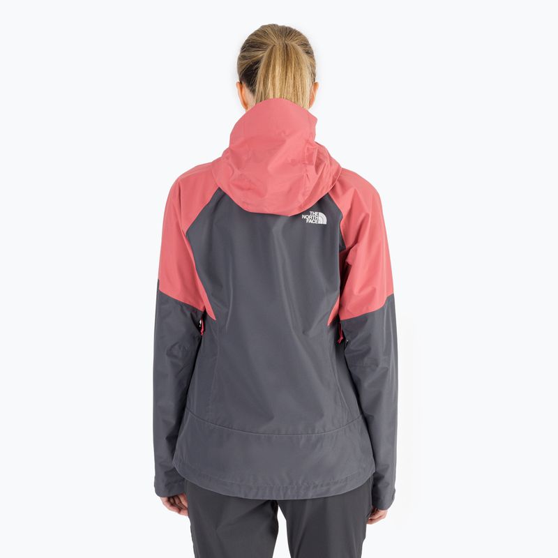 Moteriška striukė nuo lietaus The North Face Diablo Dynamic JKT grey-pink NF0A555W59L1 4