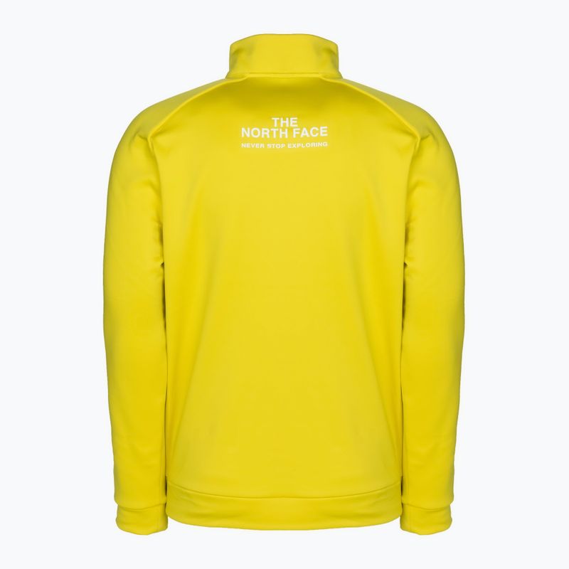 Vyriški vilnoniai džemperiai The North Face MA 1/4 Zip yellow NF0A5IESY7C1 10