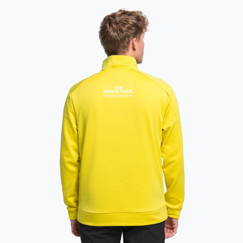 Vyriški vilnoniai džemperiai The North Face MA 1/4 Zip yellow NF0A5IESY7C1 4