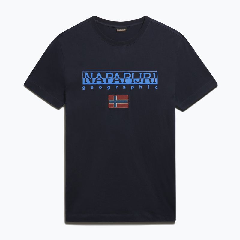 Vyriški marškinėliai Napapijri NP0A4GDQ azul 4