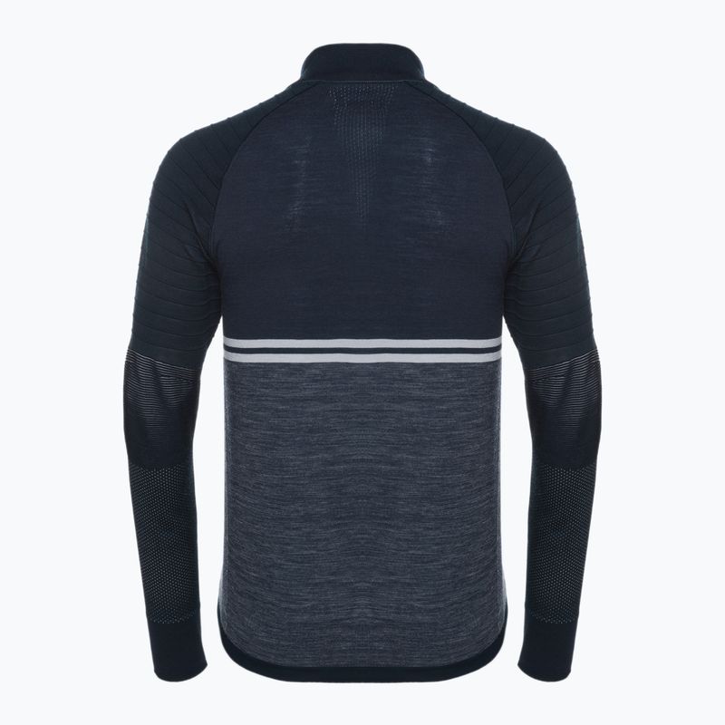 Vyriškas termoaktyvus džemperis Smartwool Intraknit Merino Tech 1/4 Zip deep navy 2