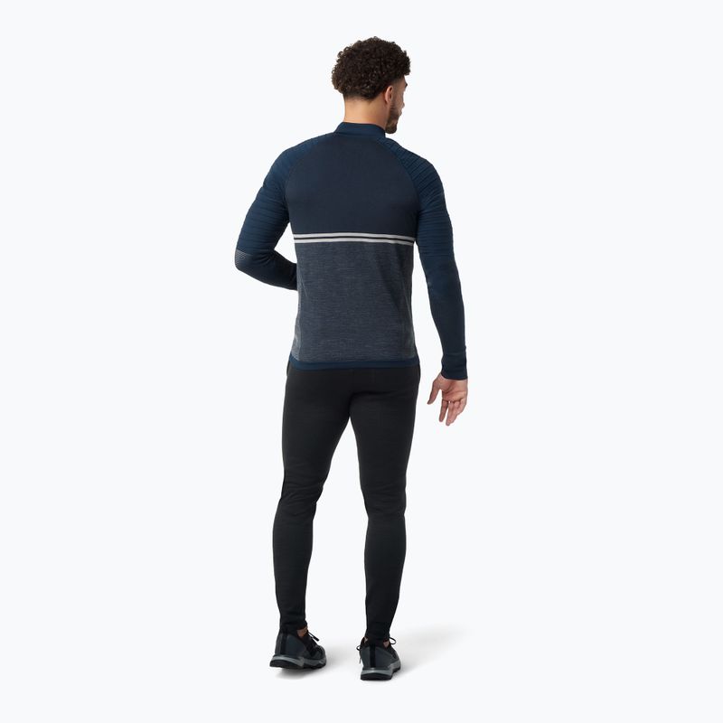 Vyriški Smartwool Intraknit Merino Tech Full Zip termo megztiniai tamsiai mėlyni SW016671092 3