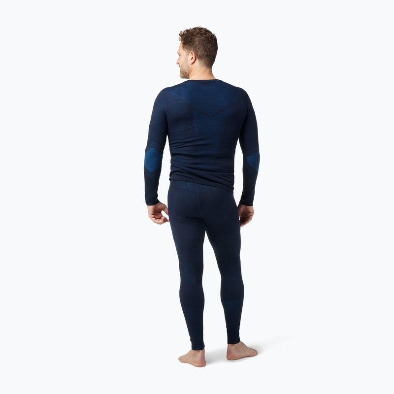 Vyriškas apatinis trikotažinis apatinis trikotažinis trikotažas Smartwool Intraknit Thermal Merino Base Layer Bottom dark blue SW016829K38 3