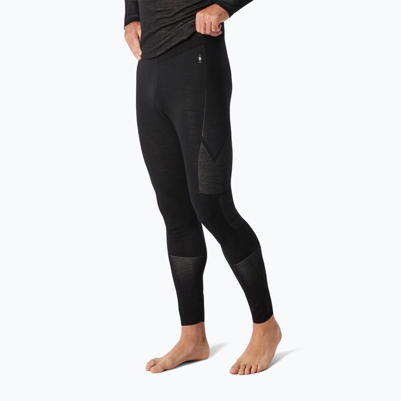 Vyriškos Smartwool Intraknit Thermal Merino apatinės kelnės Black SW016829960