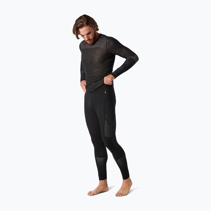 Vyriškos Smartwool Intraknit Thermal Merino apatinės kelnės Black SW016829960 2